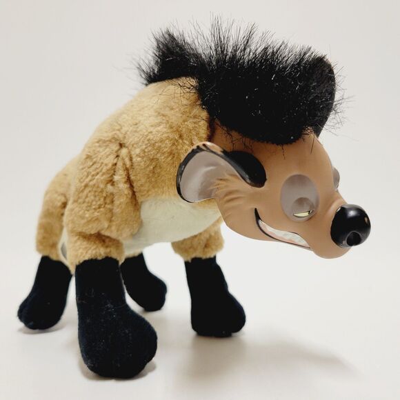 Disney 1994 Shenzie Hyena Plush Authentic Lion King Vinyl Head Stuffed Toy Vtg - Picture 7 of 13